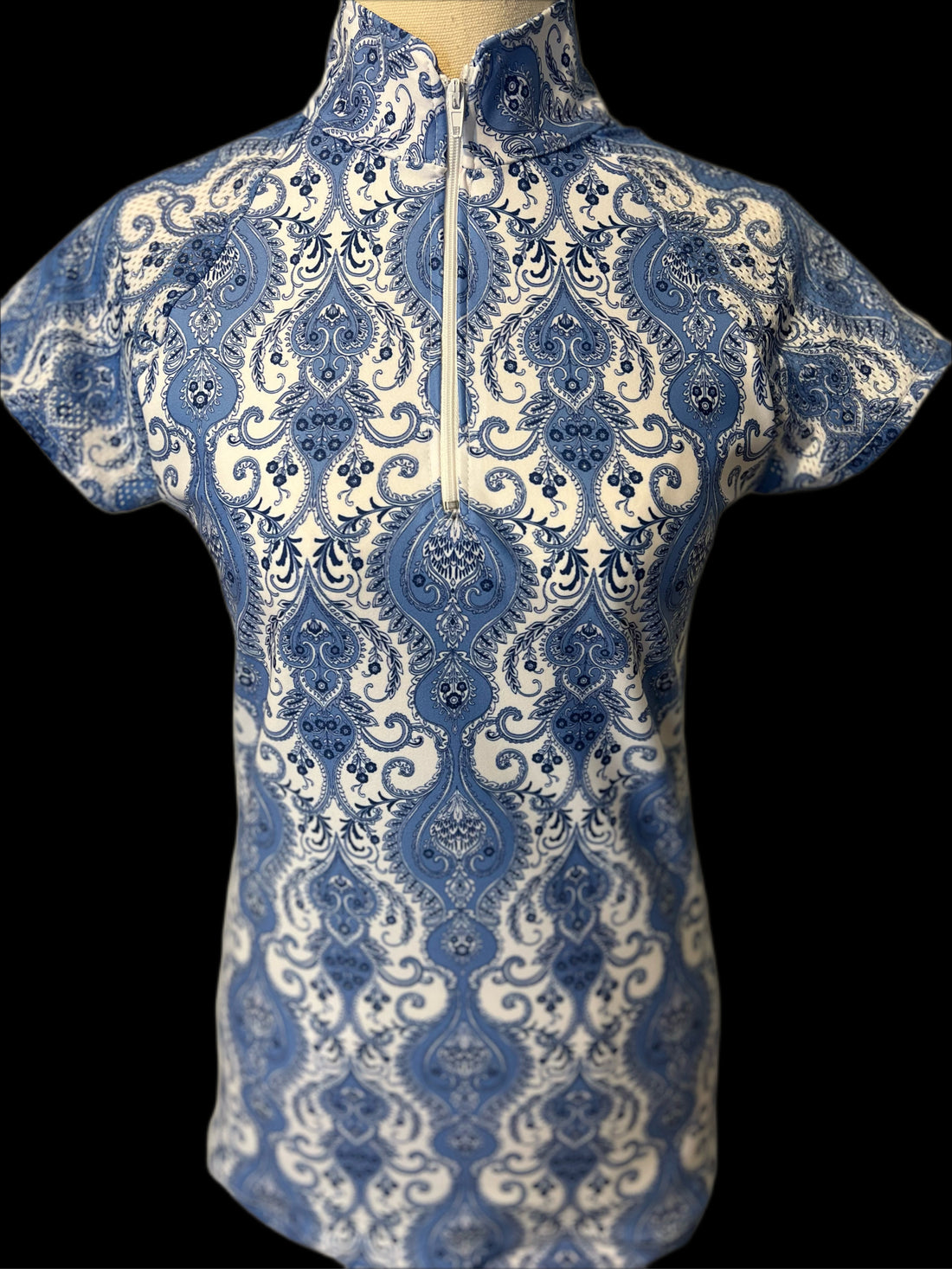 Zebu's Blue Paisley Shirts