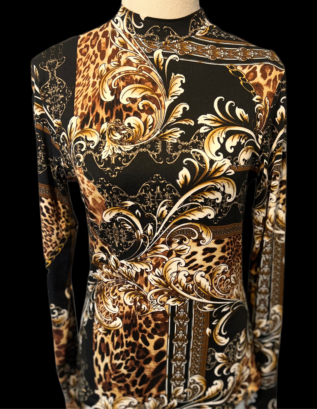 Sweet Caramel Shirt. The Patterning on each shirt will vary slightly in position adding to its originality.