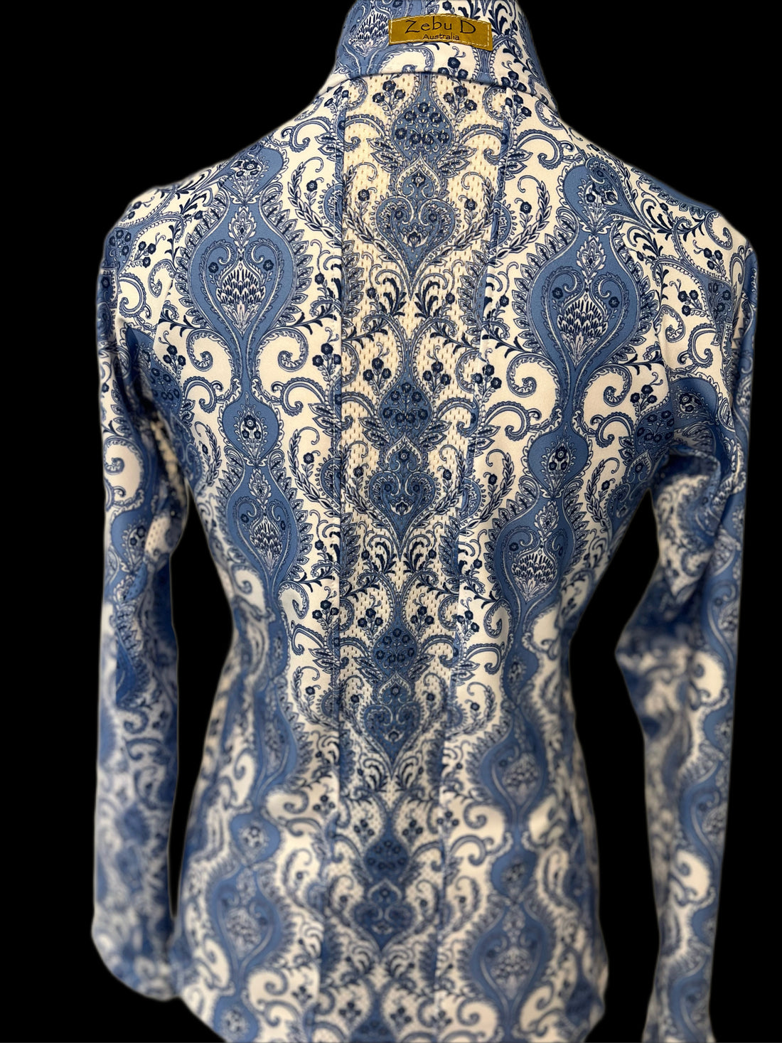 Zebu's Blue Paisley Shirts