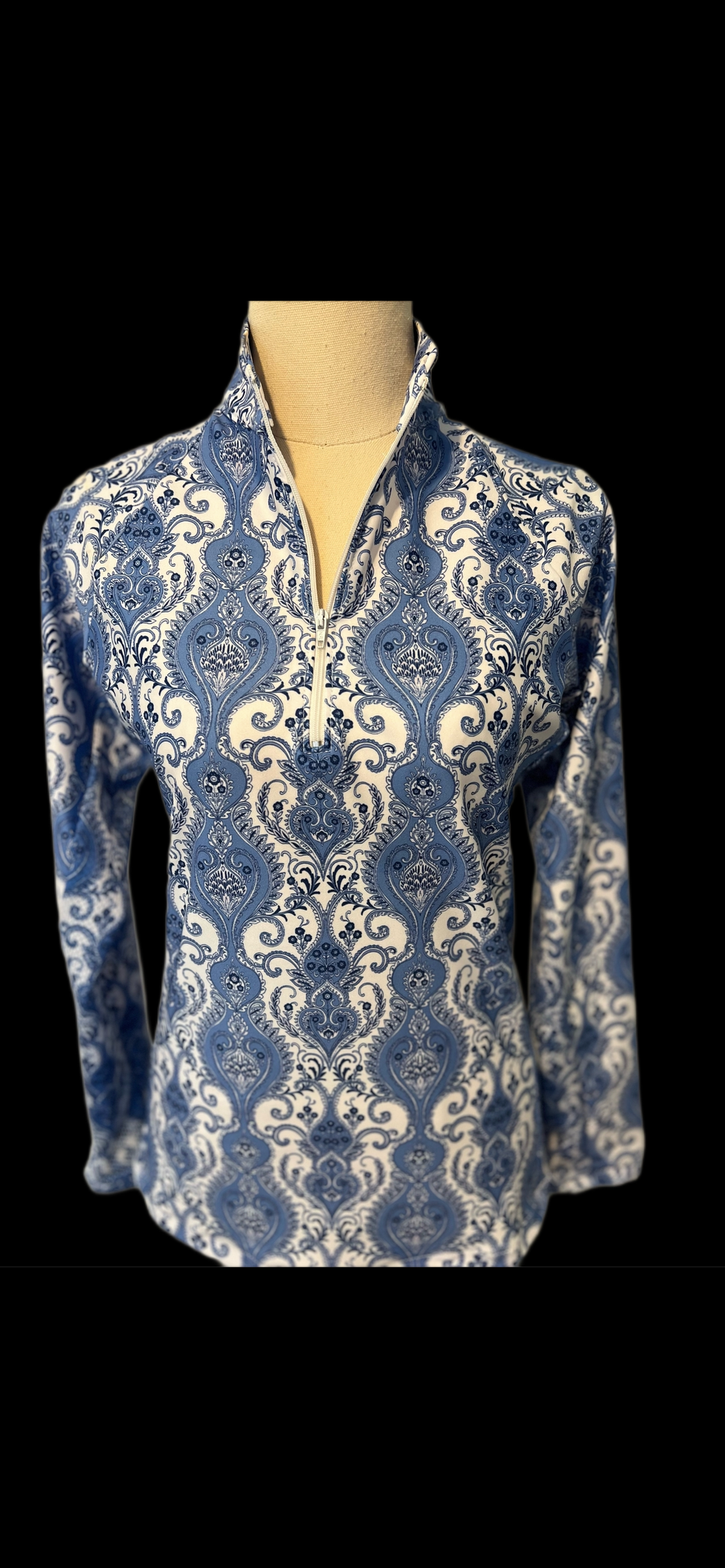 Zebu's Blue Paisley Shirts