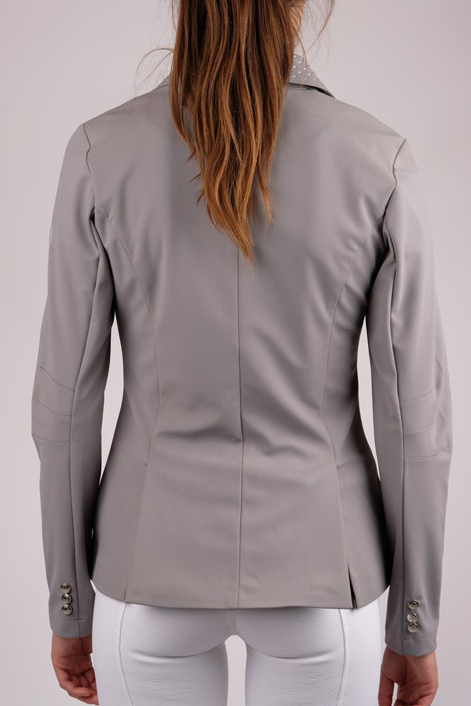 Bonnie Softshell Competition Jacket with crystals - Grey